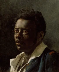 Study of a Model, c.1818-19 (olej na plátně)