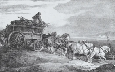 Uhelný vůz [sic.], 1821.
