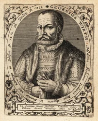 George Wirth, německý lékař, narozený v Gorlicích 1424.
