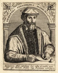 Gilbert Fusch z Limburgu, holandský lékař, 1504-1567.