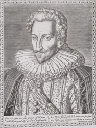 Henri IV (1553-1610) jako král Navarry, 1589