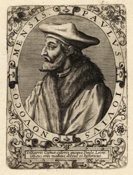 Paolo Giovio, italský lékař.