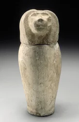 Canopic Jar s Cynocephaous Head (vápenec)