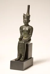 Soška bohyně Neith (bronzová)