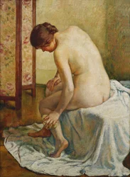 Koupající se; Baigneuse,