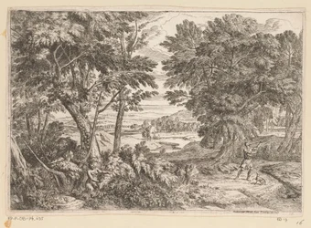Arkádská krajina s Kephalos a Prokris Suite de Paysages (název série)