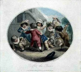 Buffet the Bear, ryl Charles Knight (1743-c.1826), pub. od J. F. Tomkinse
