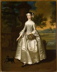 Thomas Bardwell, Portrét Mary Jodrell / Malba, 1755
