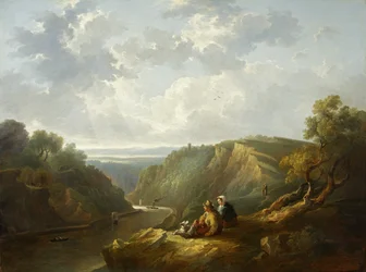 Avon Gorge (olej na plátně)