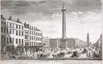 Fish Street Hill, Londýn, c1750