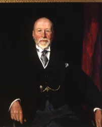 Portrét sira Williama Nicholsona, cca 1935-36 (olej na plátně)