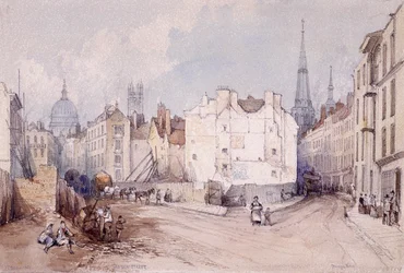 Cannon Street, Londýn, 1851