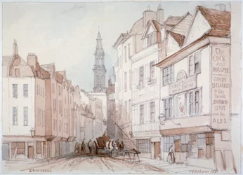 Drury Lane, Westminster, Londýn, 1851