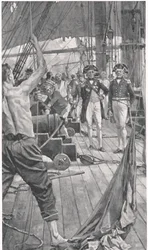 Hoisting the Famous Signal, ilustrace z 