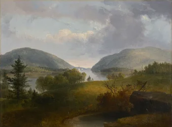 Řeka Hudson u Bear Mountain