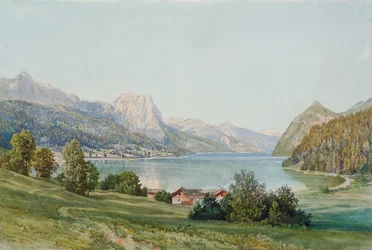 Grundlsee ve Štýrsku
