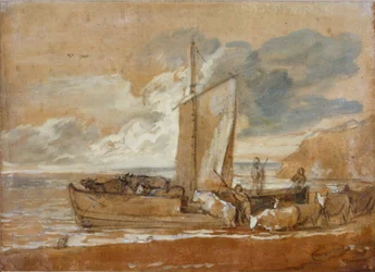 A Cattle Ferry, 1784-1788.