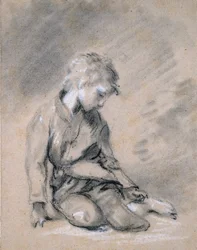 Žebrák, asi 1780