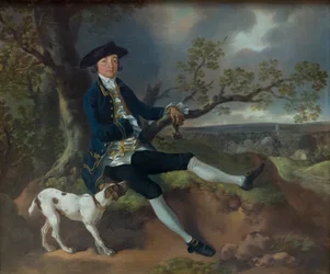 John Plampin, kolem roku 1752 (olej na plátně)