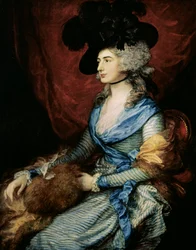 Paní Sarah Siddons, herečka (1755-1831), 1785