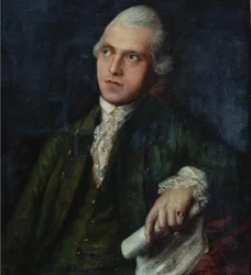 Portrét skladatele a houslisty Antonína Kammela 1730-1784, kolem 1768.