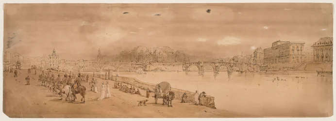 Výběr dvaceti nejmalebnějších pohledů v Paříži, 1802.