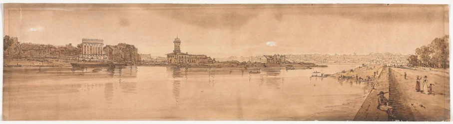 Výběr dvaceti nejmalebnějších pohledů v Paříži, 1802.