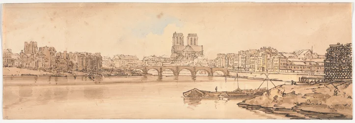Výběr dvaceti nejmalebnějších pohledů v Paříži, 1802.