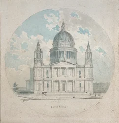 Katedrála svatého Pavla, c1790