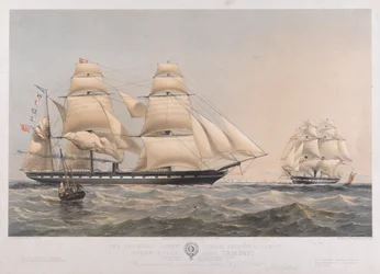 Šroubová parní loď Croesus společnosti General Screw Steam Shipping Compy