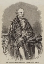 Ctihodný Richard Atkinson, primátor Dublinu