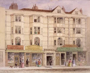 Aldersgate Street, Londýn, 1851