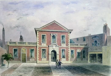 Sál holičských chirurgů, 1846
