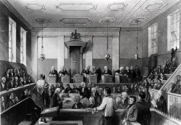 Central Criminal Court, The Old Bailey, vyryl H. Melville