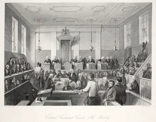 Central Criminal Court at Old Bailey, z hospody 