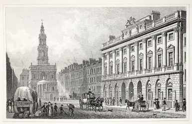 Somerset House, z hospody 