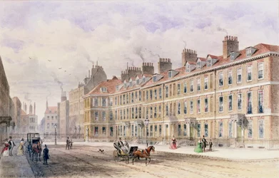 Jižní strana Queen Square, 1851