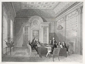 Admiralty Board Room, z hospody 