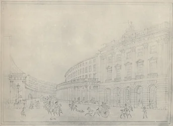 Kvadrant, Regent Street, 1822, 1920
