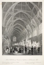 Westminster Hall, z hospody 