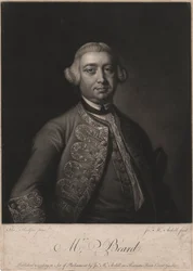 Pan Beard, vyryl James McArdell (asi 1729-65), 1764 (mezzotinta)
