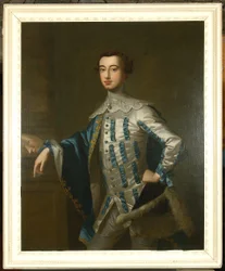 Portrét sira Jamese Lowthera, prvního hraběte Lonsdale, kolem roku 1755