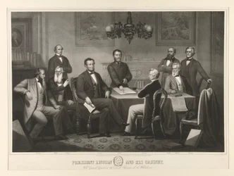 Prezident Lincoln a jeho kabinet