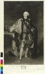 5. vévoda z Leedsu Osborne (rytina)