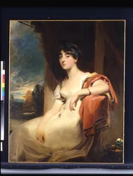 Slečna Harriet Clementsová (olej na plátně)