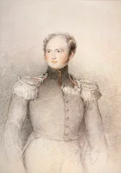 Portrét císaře Alexandra I. 1777-1825, 1818.