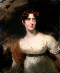 Portrét Milady Emily Harriet Wellesley-Pole Lady Raglan, 1814.