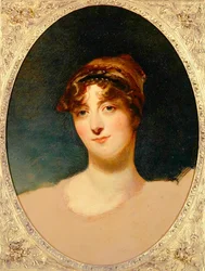 Vikomtesa Caroline Sydney (olej na plátně)