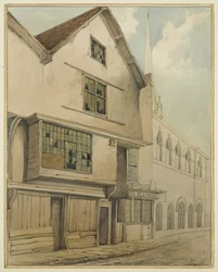 46 Baldwin Street (akvarel na papíře)