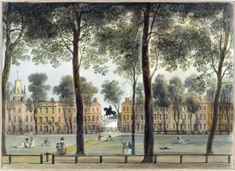 Queen Square, při pohledu na jihovýchod